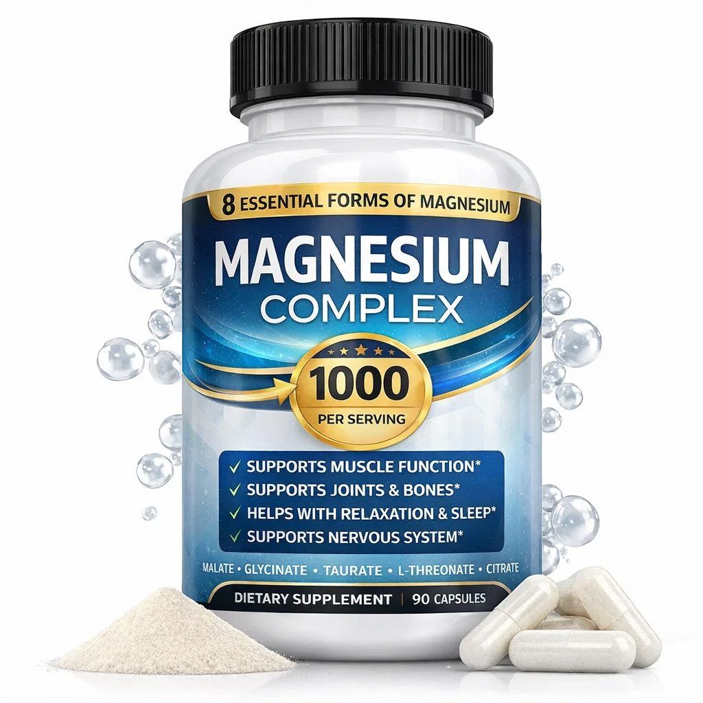 Private Label Magnesium L-Threonate Glycinate Capsules